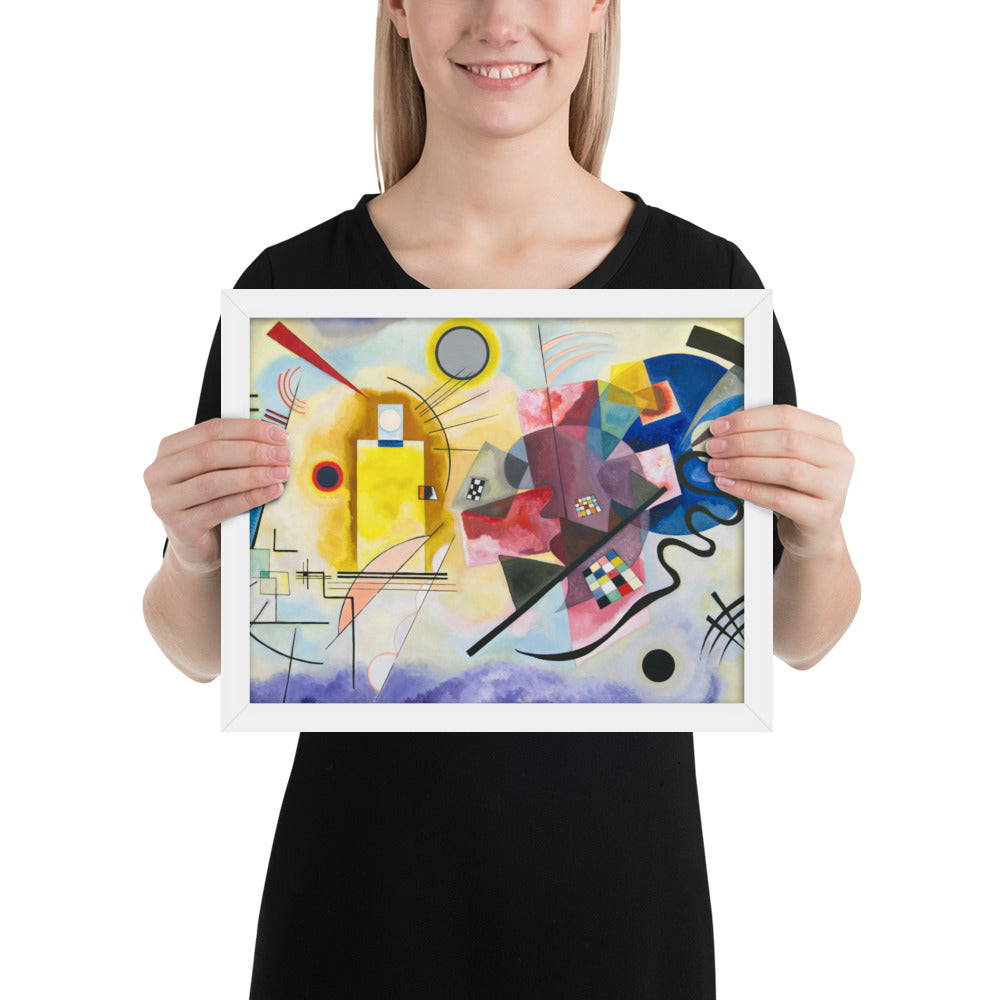 Yellow Red Blue by Wassily Kandinsky