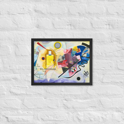 Yellow Red Blue by Wassily Kandinsky