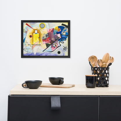 Yellow Red Blue by Wassily Kandinsky