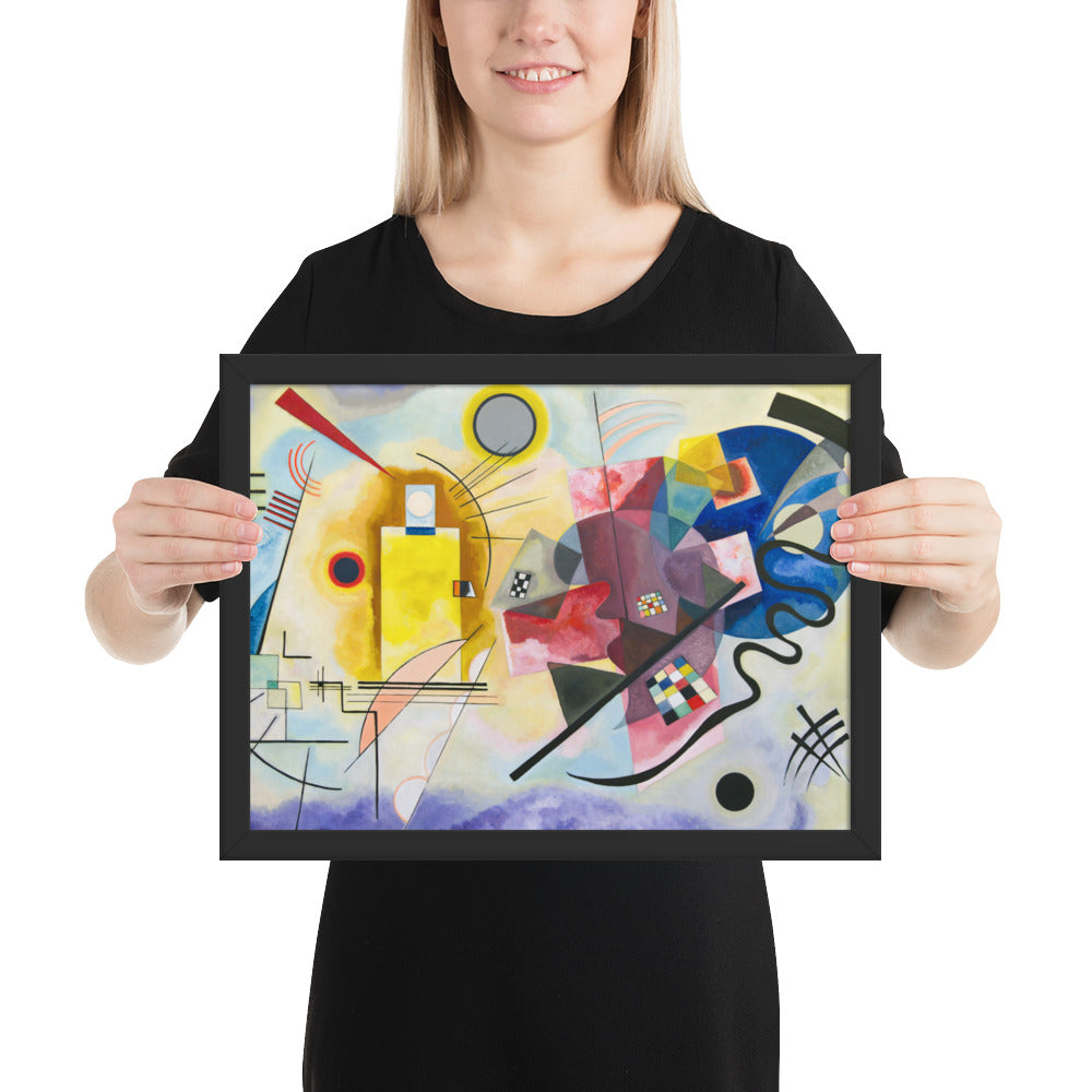 Yellow Red Blue by Wassily Kandinsky