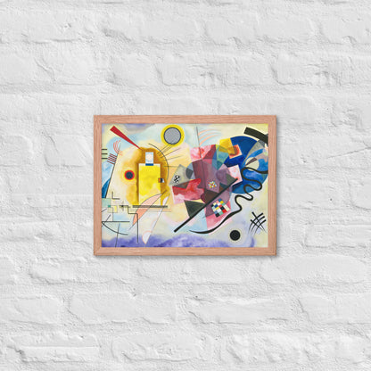 Yellow Red Blue by Wassily Kandinsky