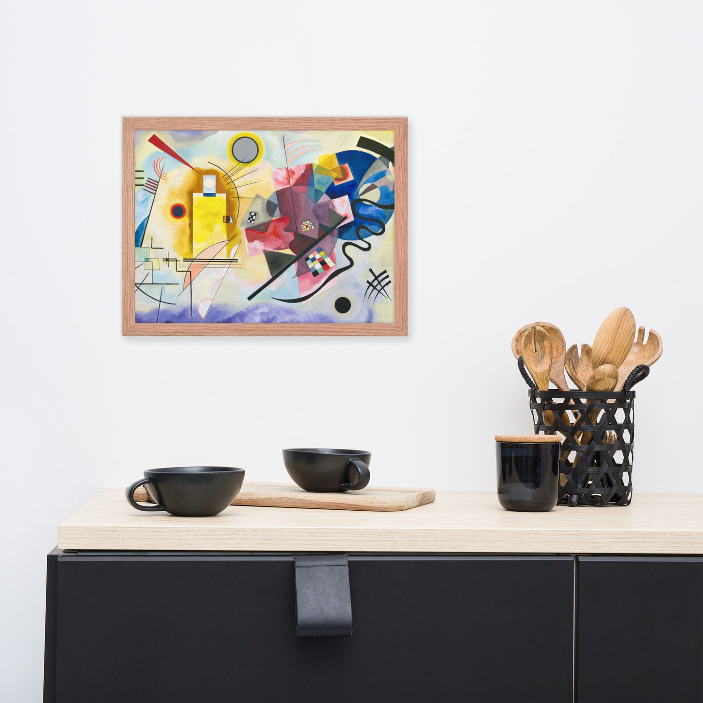 Yellow Red Blue by Wassily Kandinsky