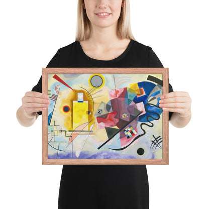 Yellow Red Blue by Wassily Kandinsky