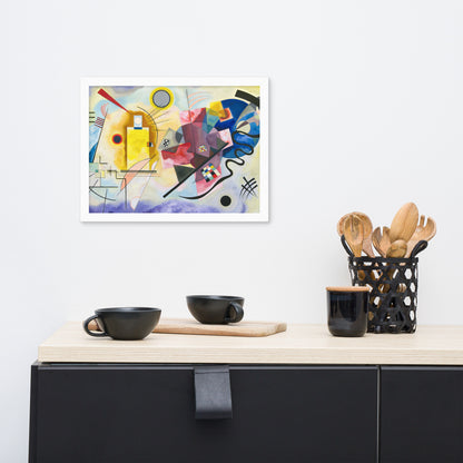 Yellow Red Blue by Wassily Kandinsky