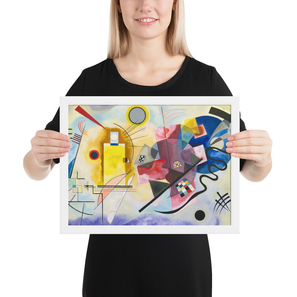 Yellow Red Blue by Wassily Kandinsky