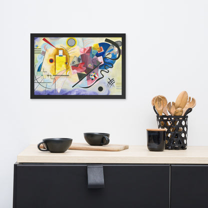 Yellow Red Blue by Wassily Kandinsky