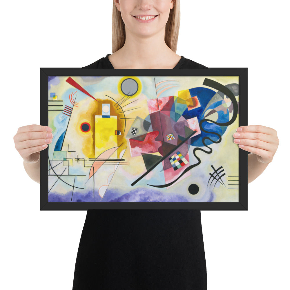 Yellow Red Blue by Wassily Kandinsky