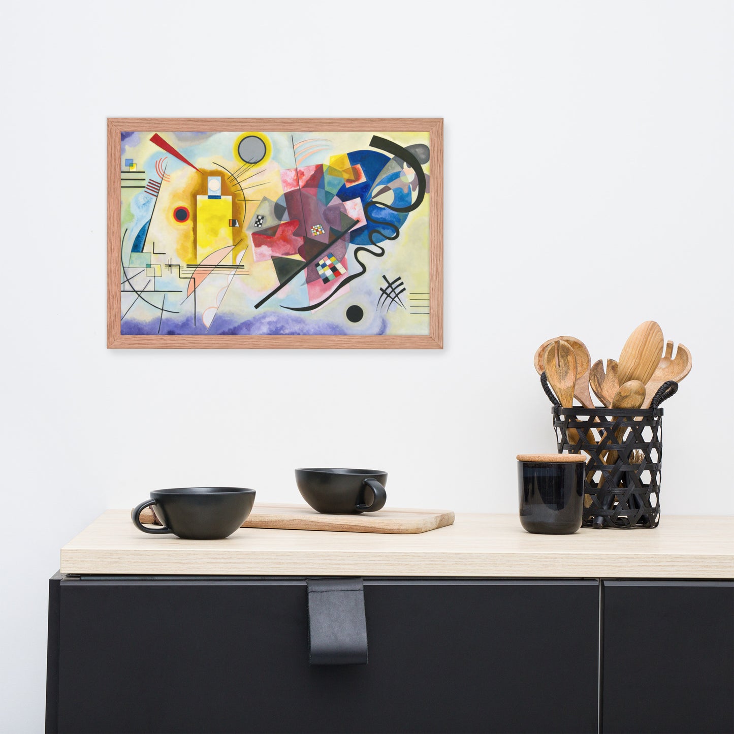 Yellow Red Blue by Wassily Kandinsky