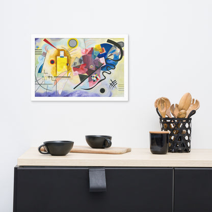 Yellow Red Blue by Wassily Kandinsky