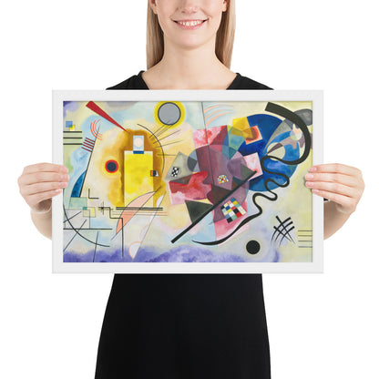 Yellow Red Blue by Wassily Kandinsky