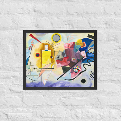 Yellow Red Blue by Wassily Kandinsky