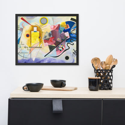 Yellow Red Blue by Wassily Kandinsky