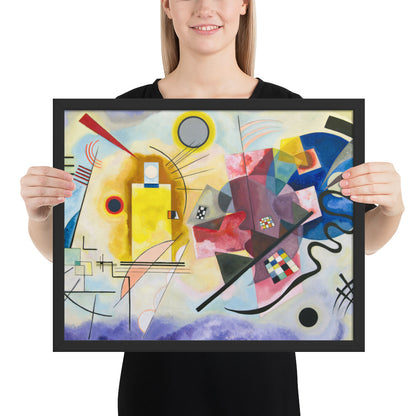 Yellow Red Blue by Wassily Kandinsky