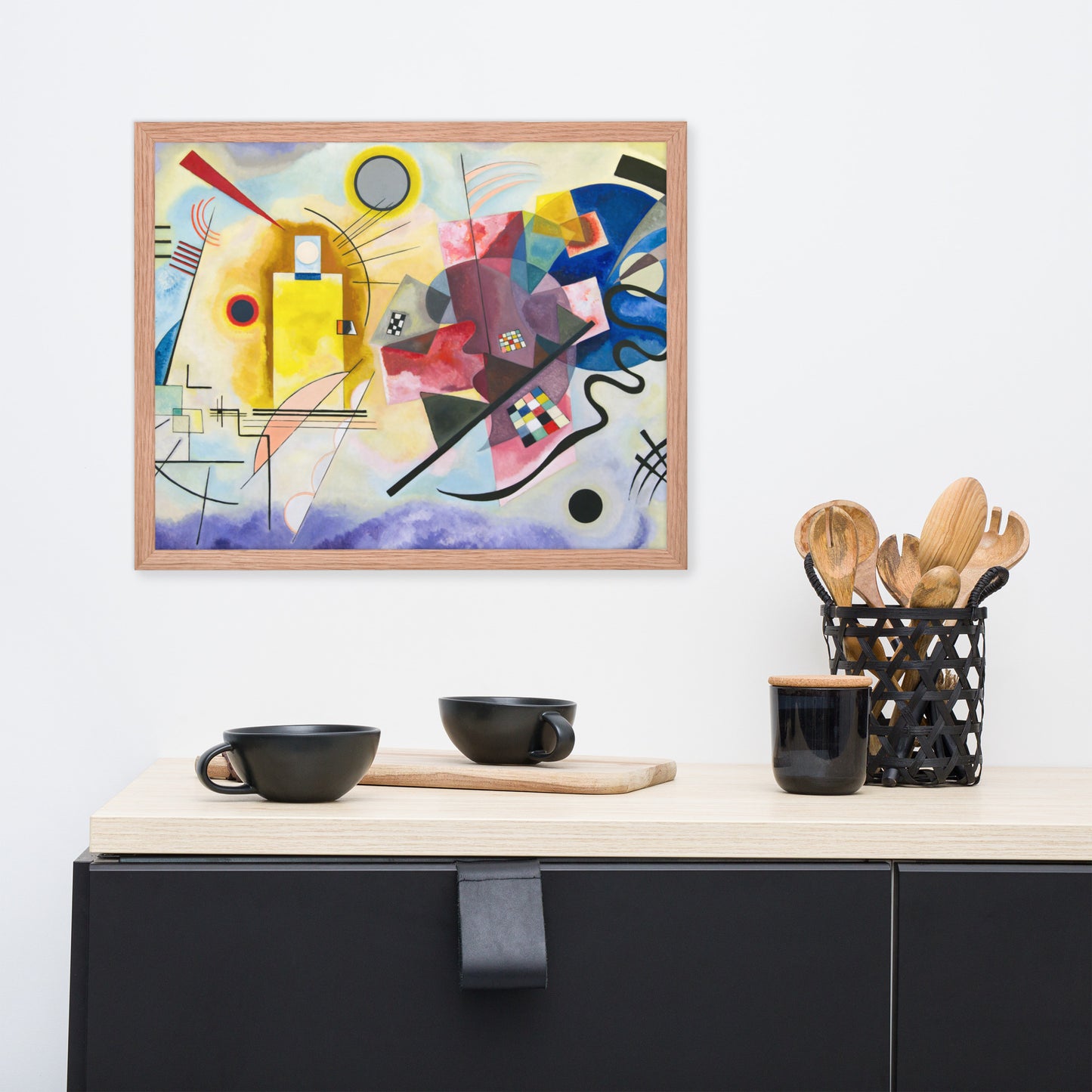 Yellow Red Blue by Wassily Kandinsky