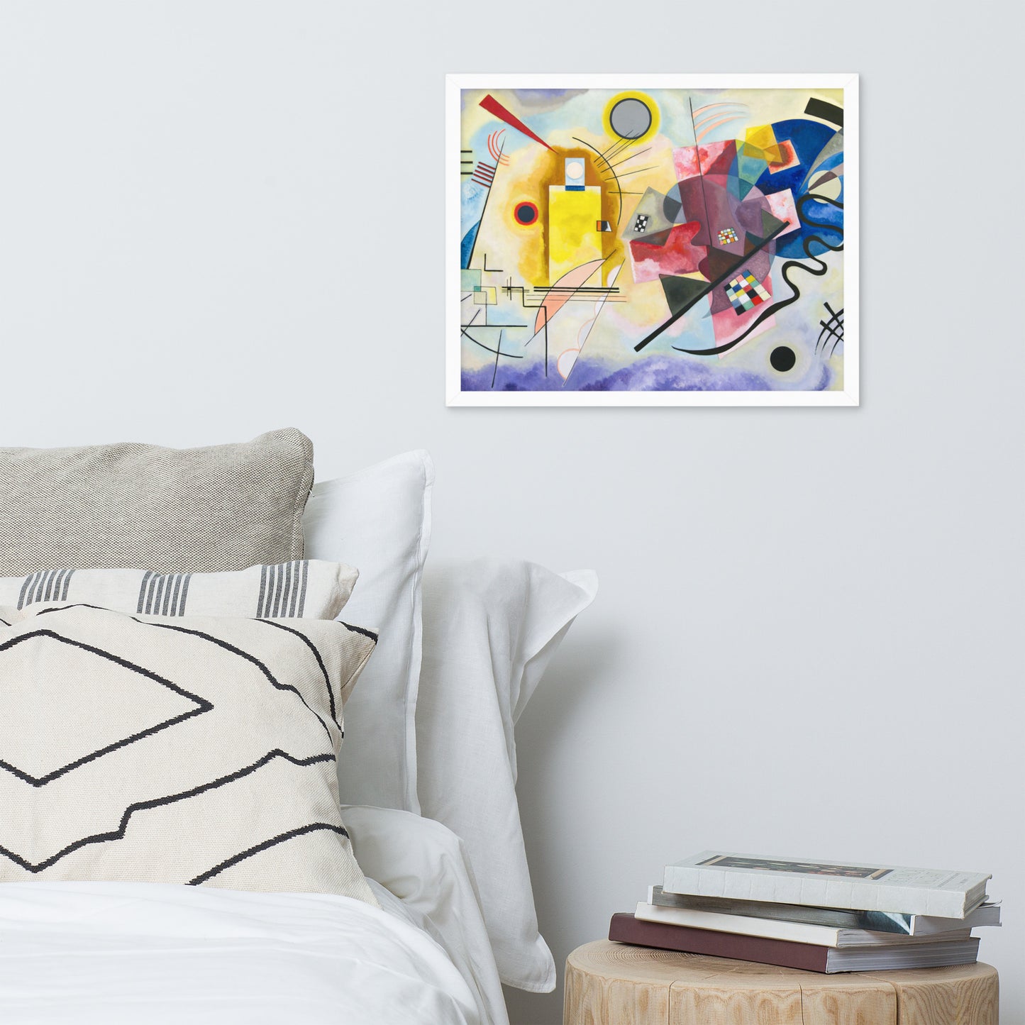 Yellow Red Blue by Wassily Kandinsky