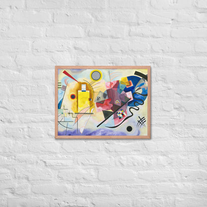 Yellow Red Blue by Wassily Kandinsky