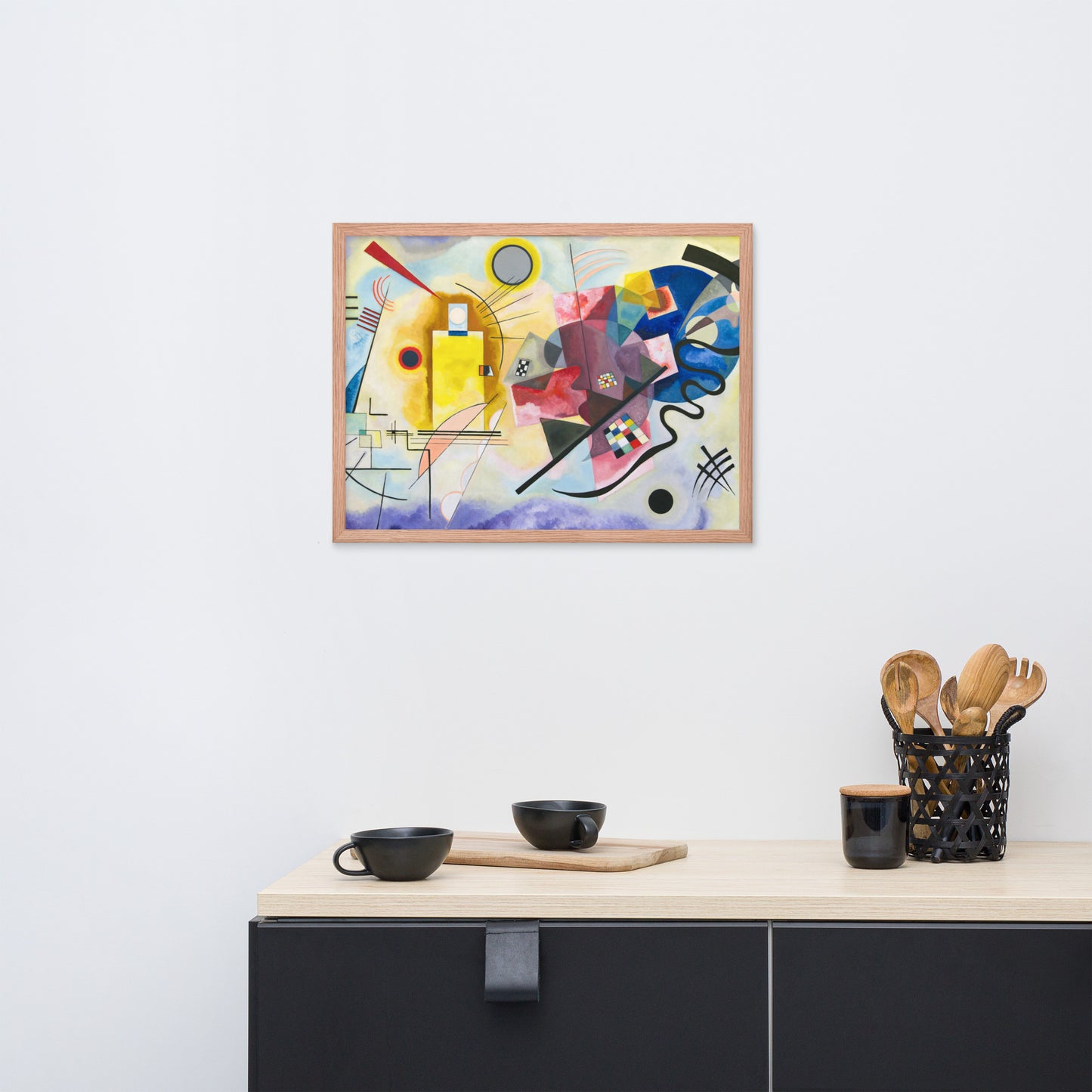 Yellow Red Blue by Wassily Kandinsky