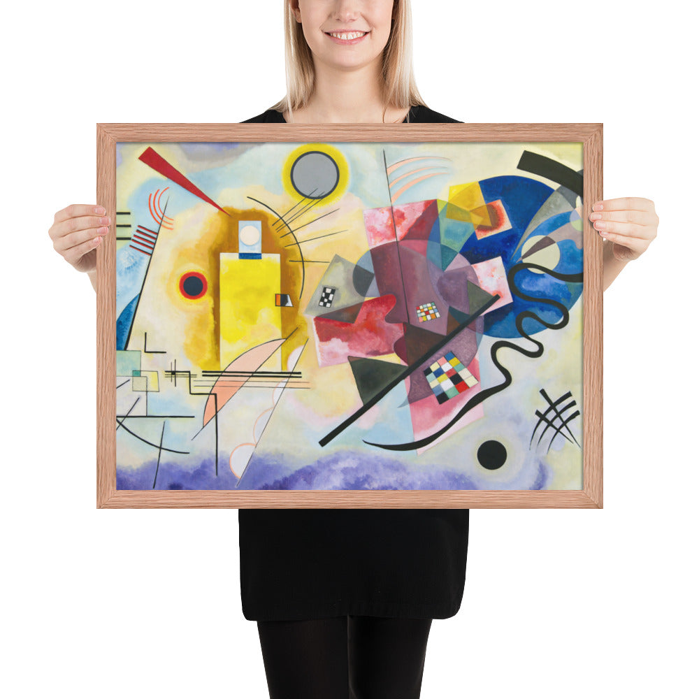 Yellow Red Blue by Wassily Kandinsky