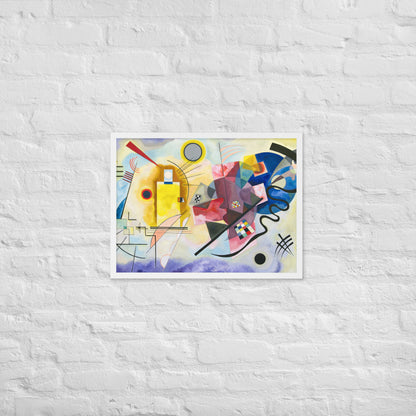 Yellow Red Blue by Wassily Kandinsky