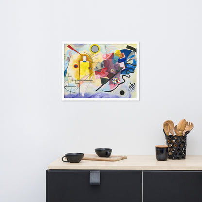 Yellow Red Blue by Wassily Kandinsky