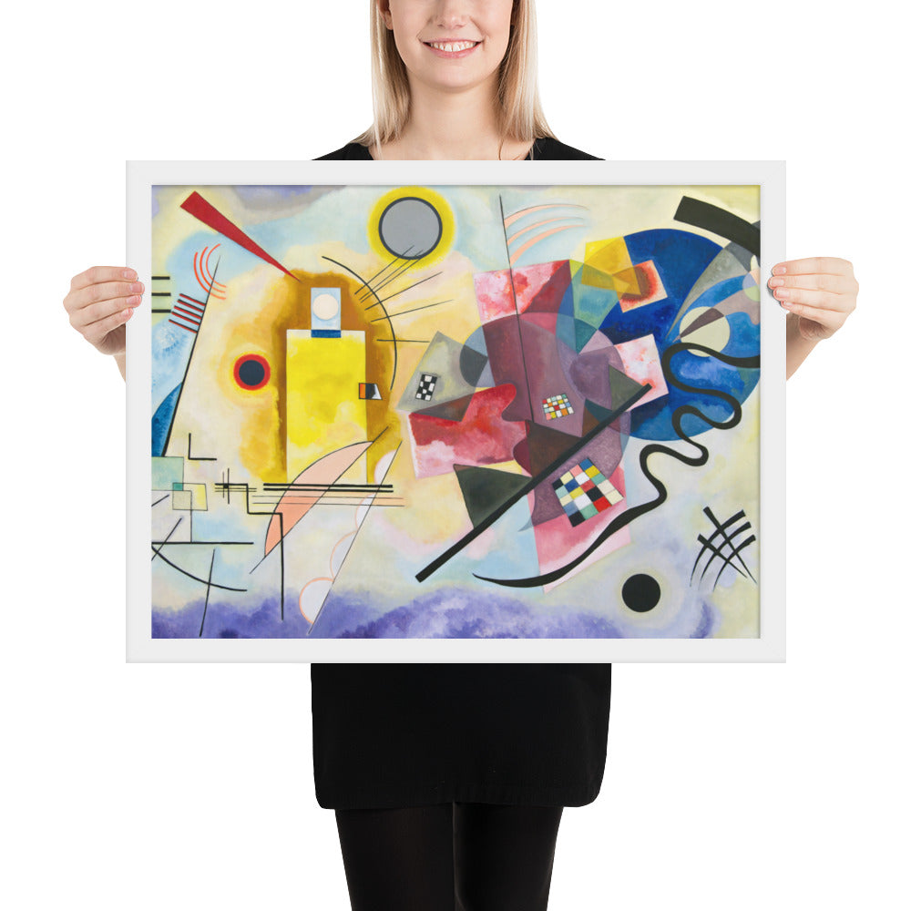 Yellow Red Blue by Wassily Kandinsky