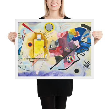 Yellow Red Blue by Wassily Kandinsky