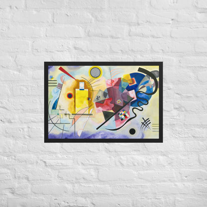 Yellow Red Blue by Wassily Kandinsky