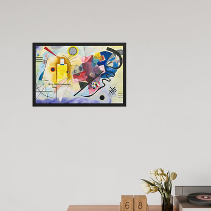Yellow Red Blue by Wassily Kandinsky