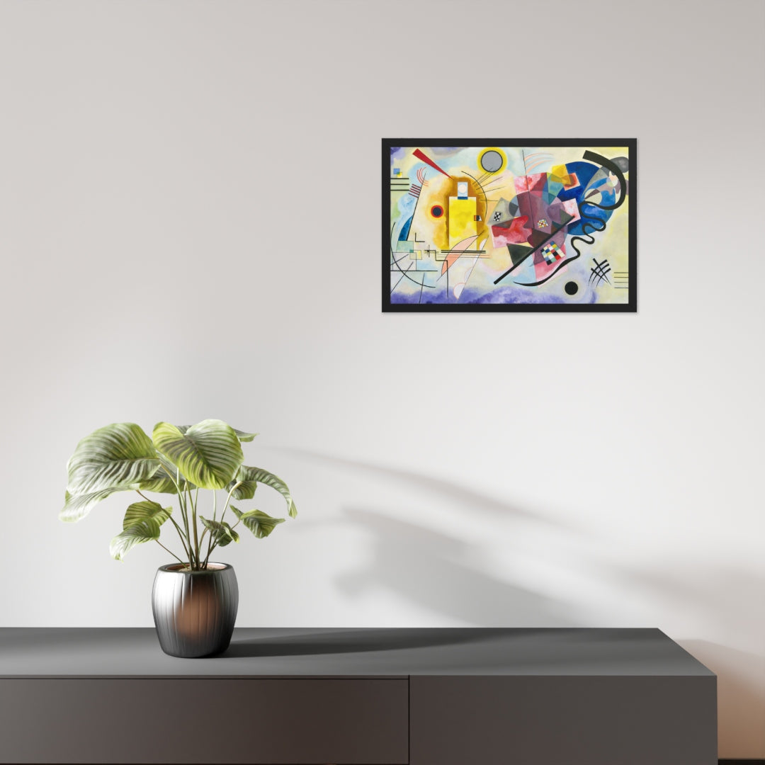 Yellow Red Blue by Wassily Kandinsky