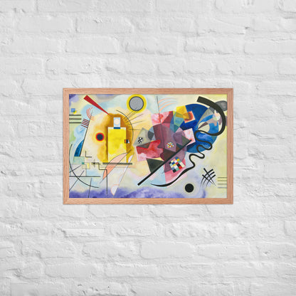 Yellow Red Blue by Wassily Kandinsky