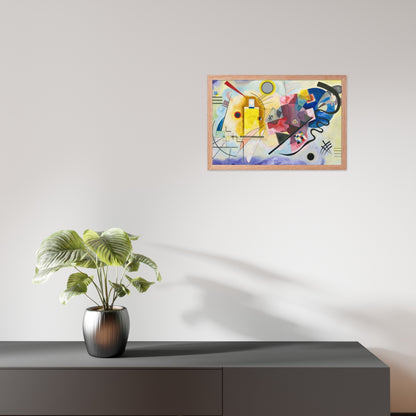 Yellow Red Blue by Wassily Kandinsky