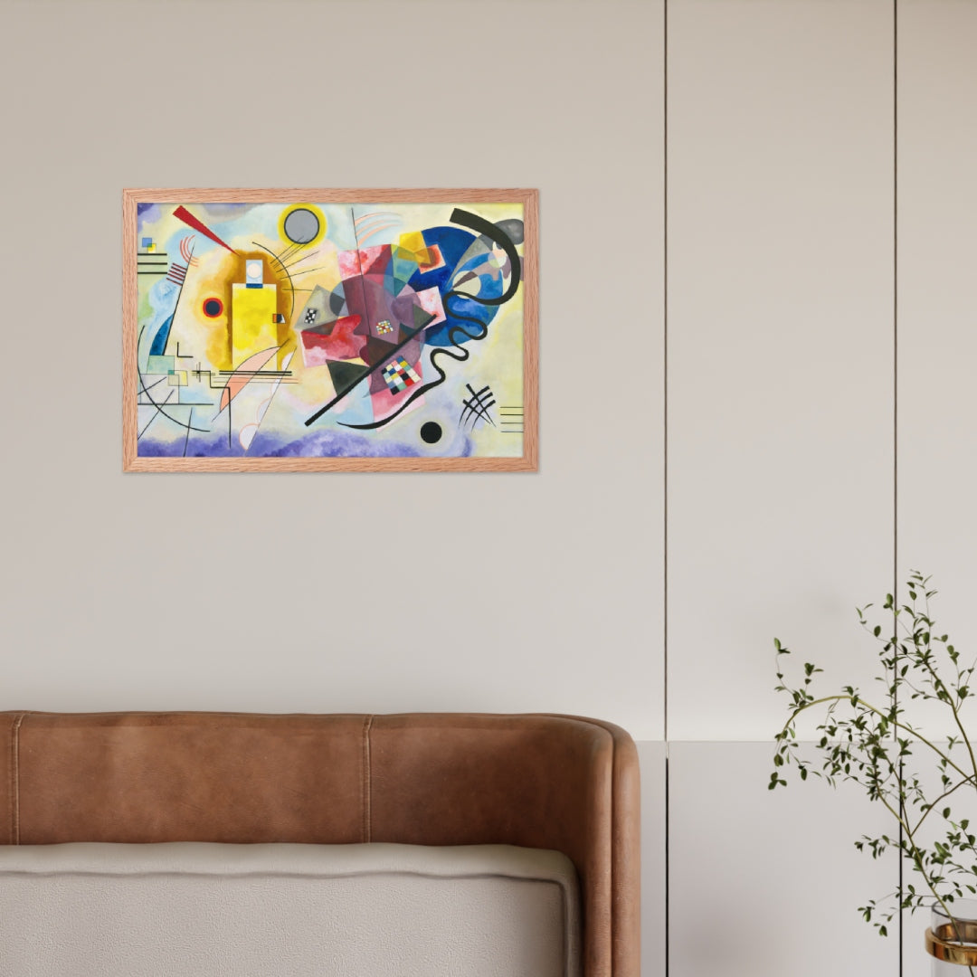 Yellow Red Blue by Wassily Kandinsky