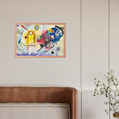 Yellow Red Blue by Wassily Kandinsky