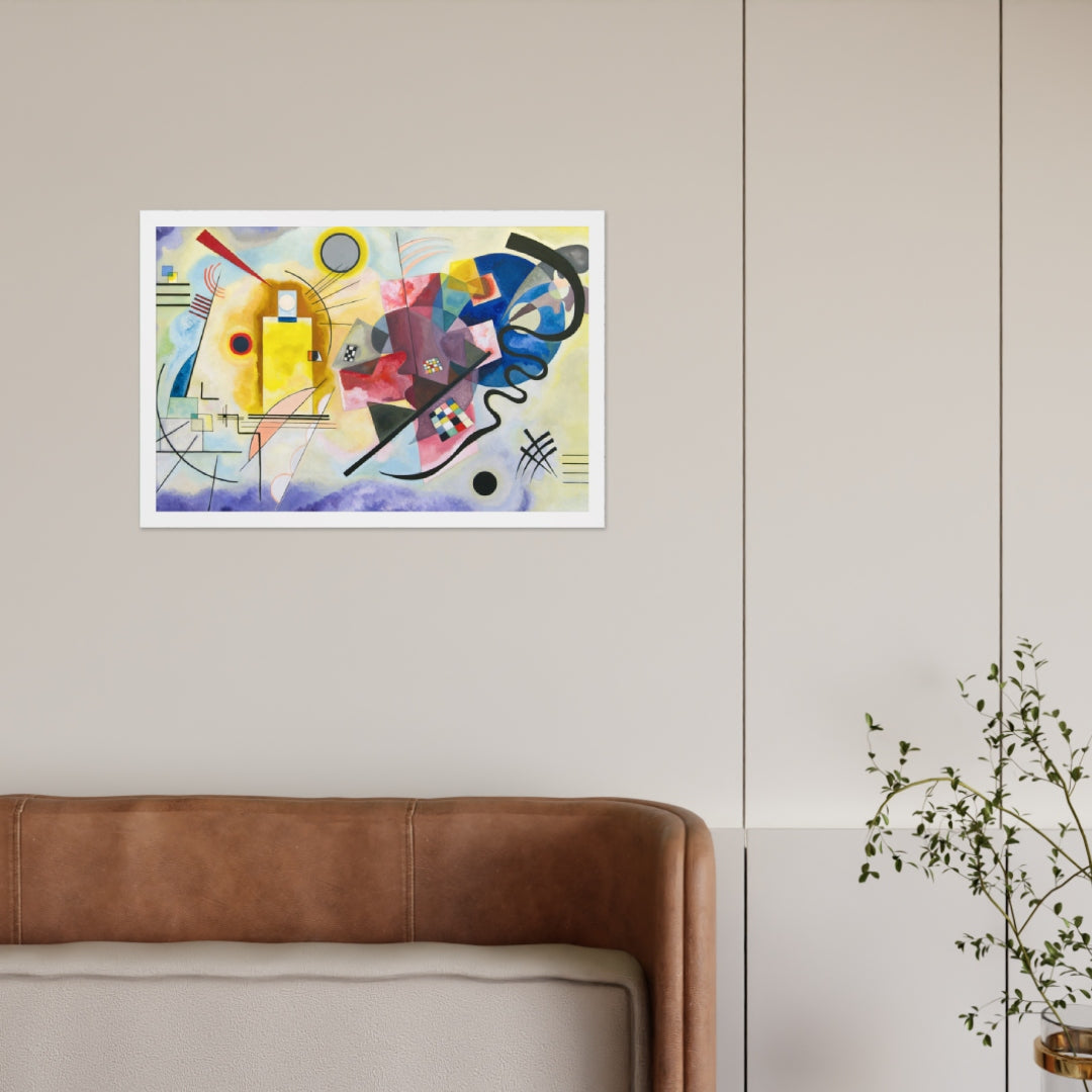 Yellow Red Blue by Wassily Kandinsky