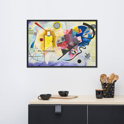 Yellow Red Blue by Wassily Kandinsky