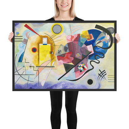 Yellow Red Blue by Wassily Kandinsky