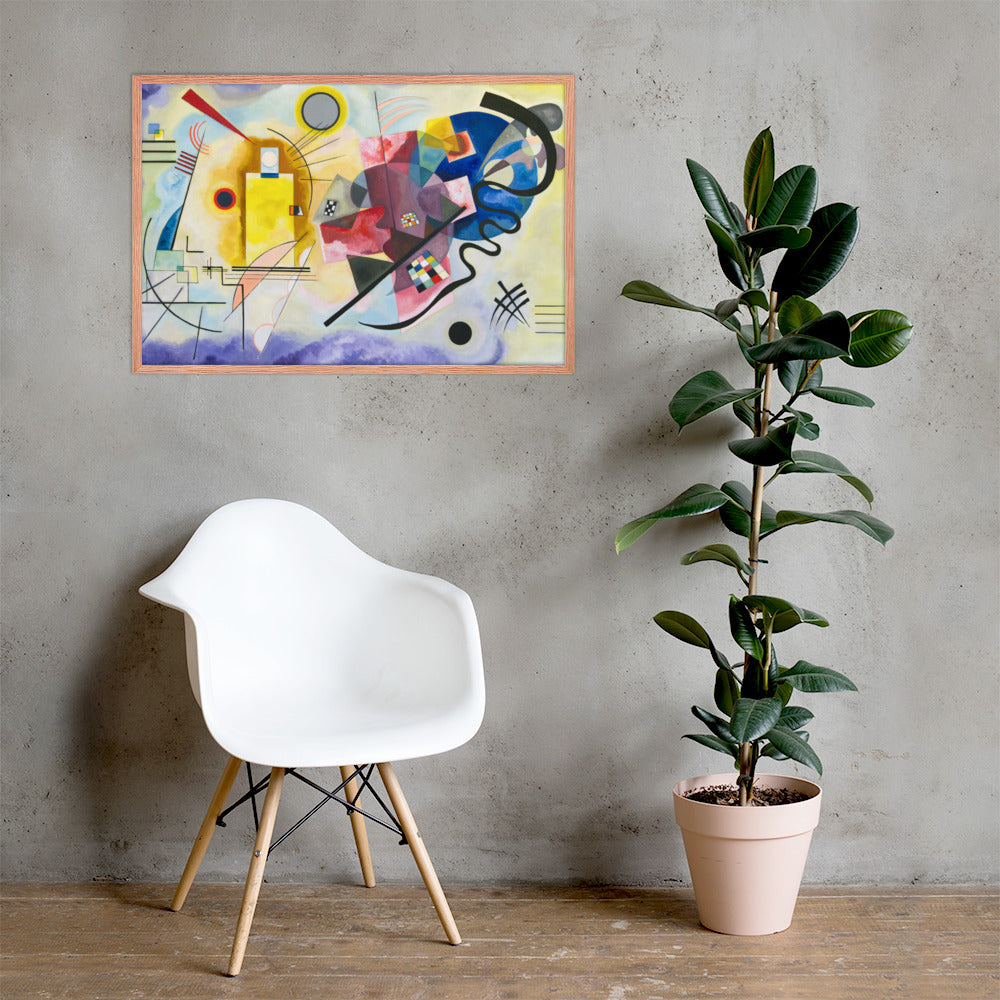 Yellow Red Blue by Wassily Kandinsky