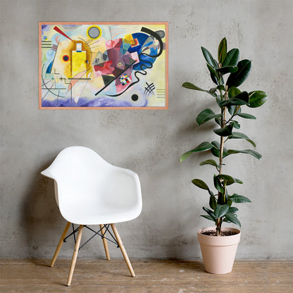 Yellow Red Blue by Wassily Kandinsky