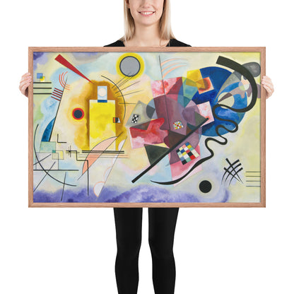 Yellow Red Blue by Wassily Kandinsky