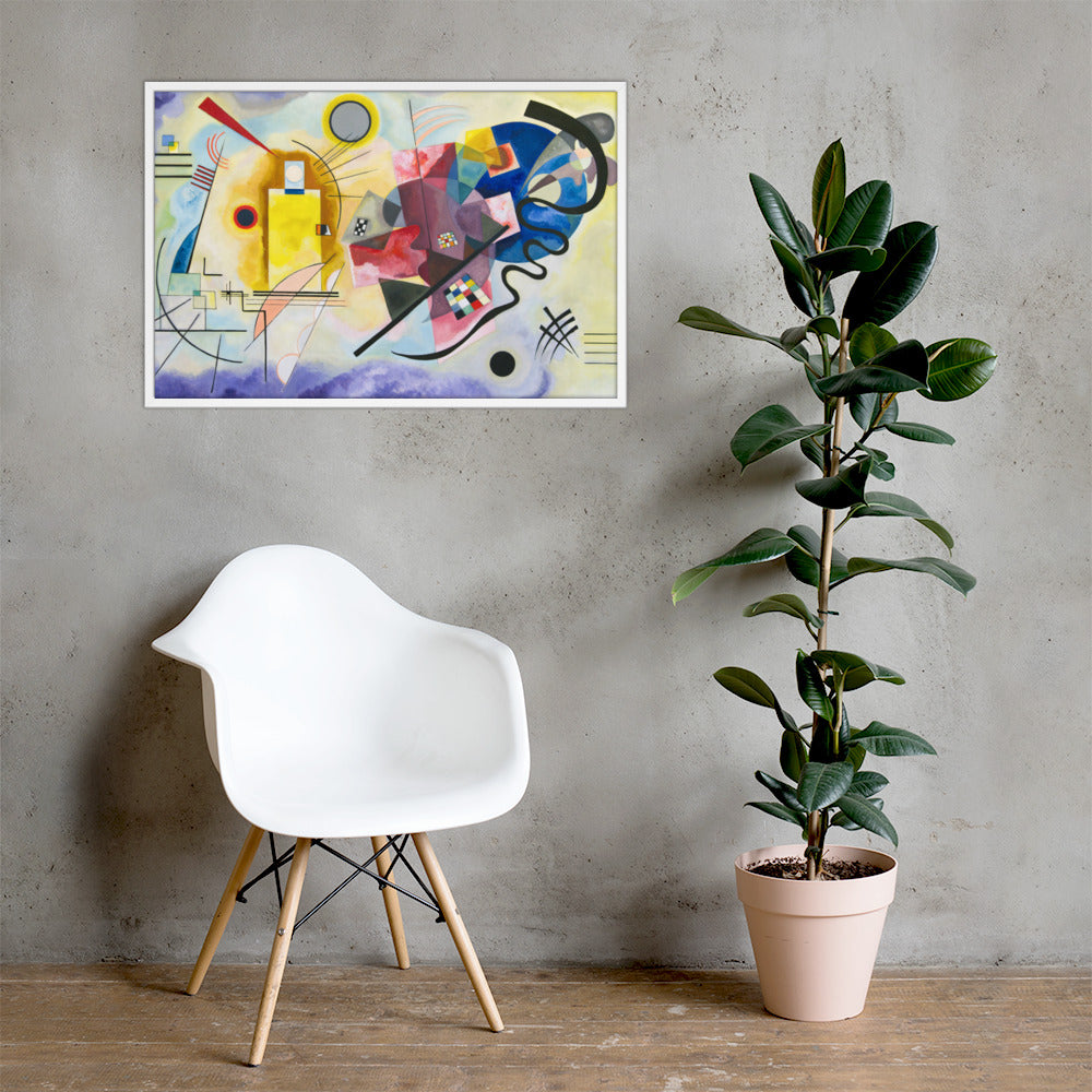 Yellow Red Blue by Wassily Kandinsky