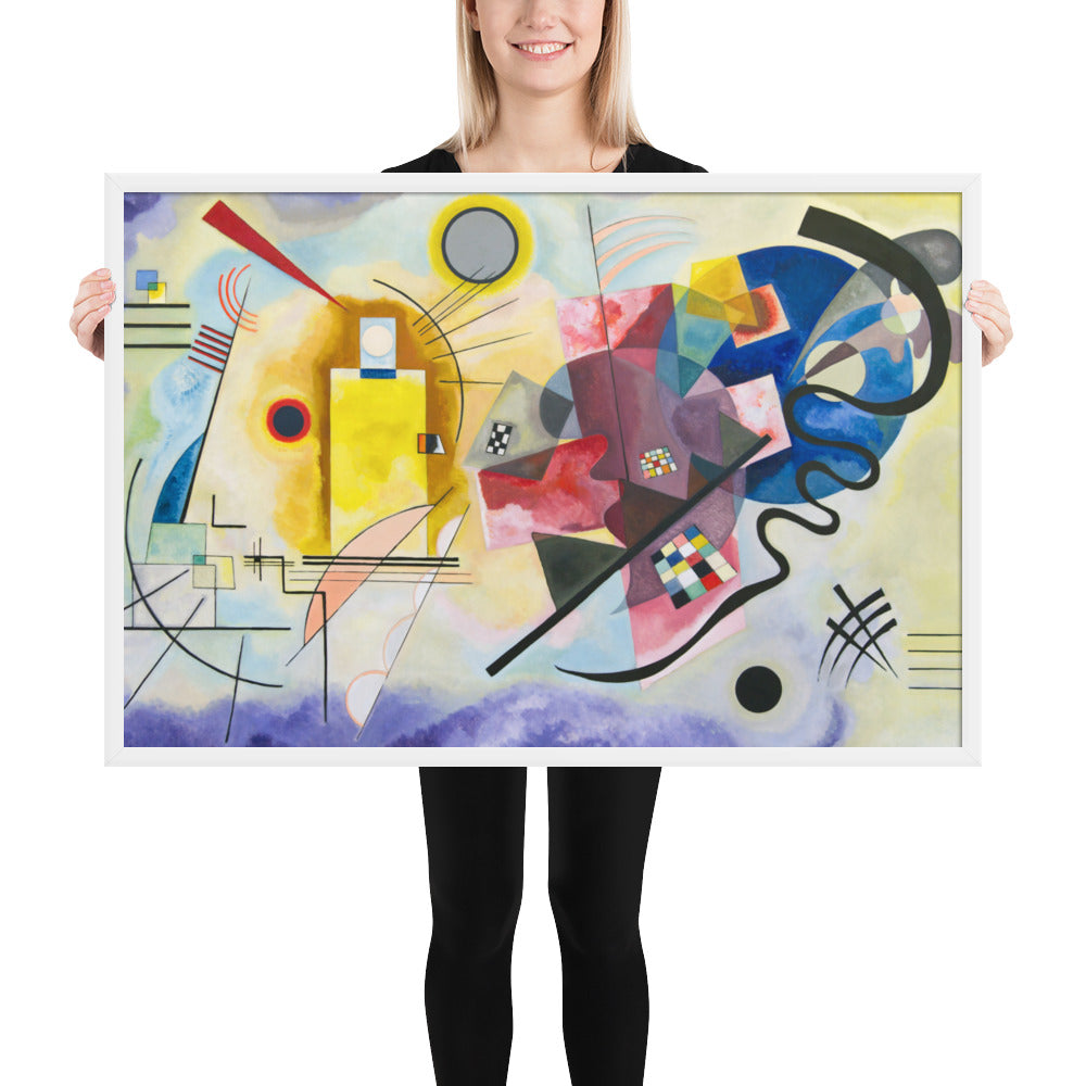 Yellow Red Blue by Wassily Kandinsky