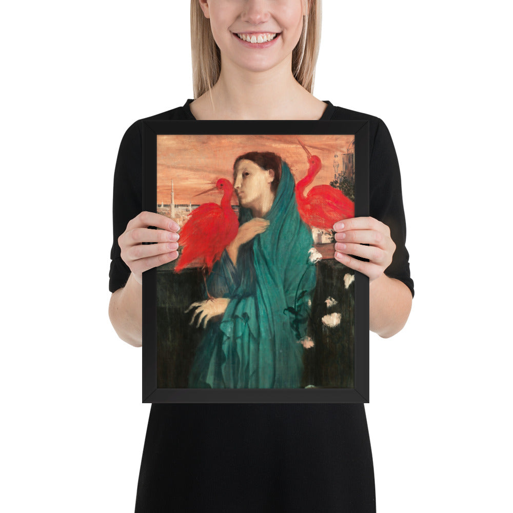 Young Woman with Ibis by Edgar Degas