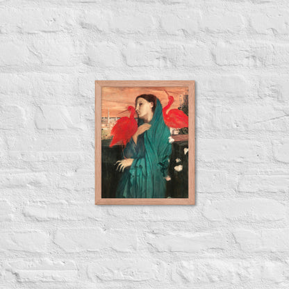 Young Woman with Ibis by Edgar Degas
