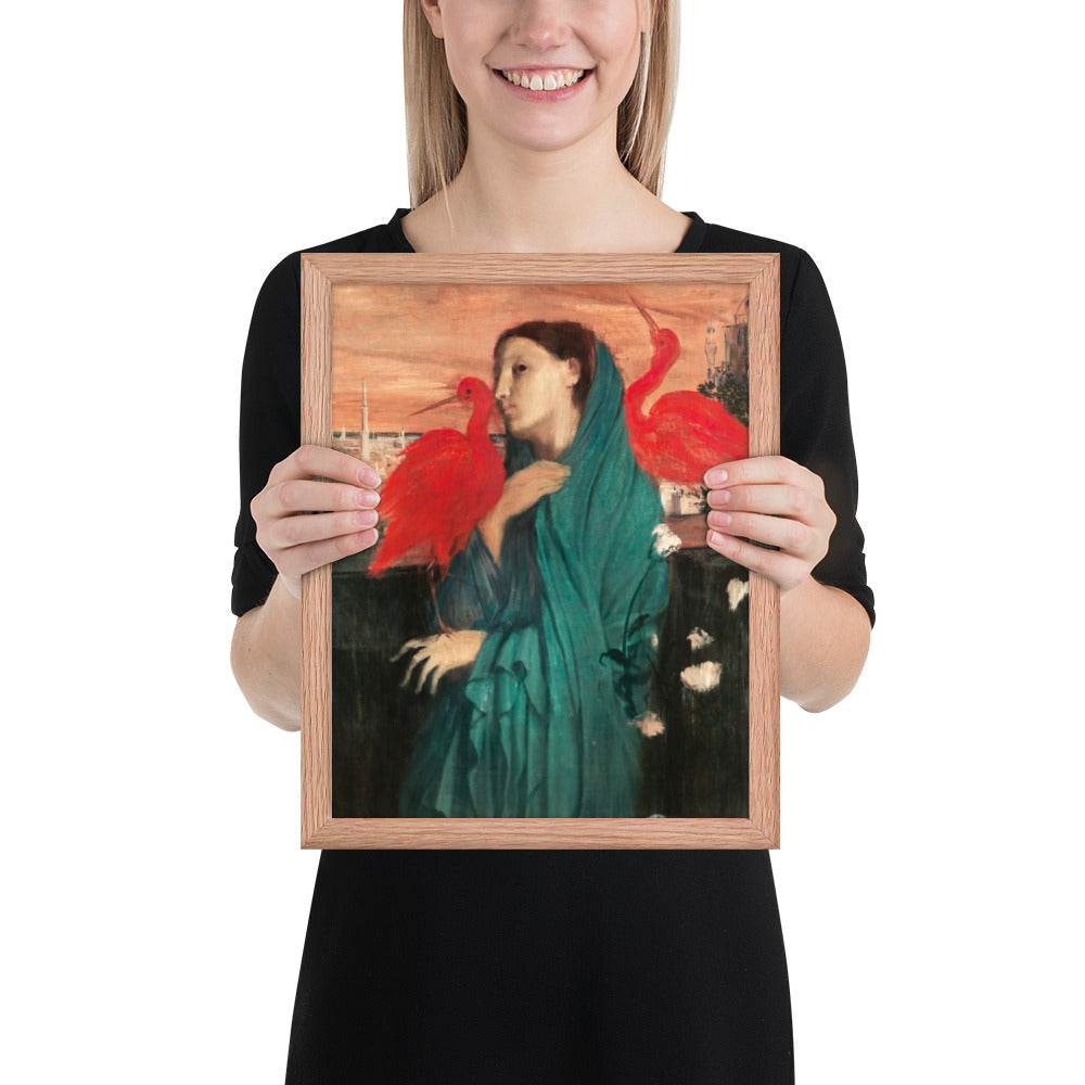 Young Woman with Ibis by Edgar Degas