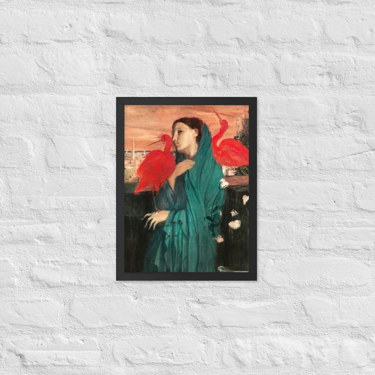 Young Woman with Ibis by Edgar Degas
