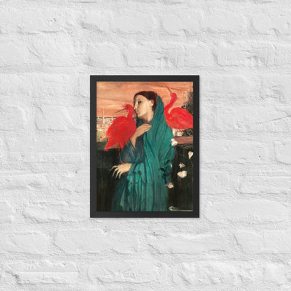 Young Woman with Ibis by Edgar Degas