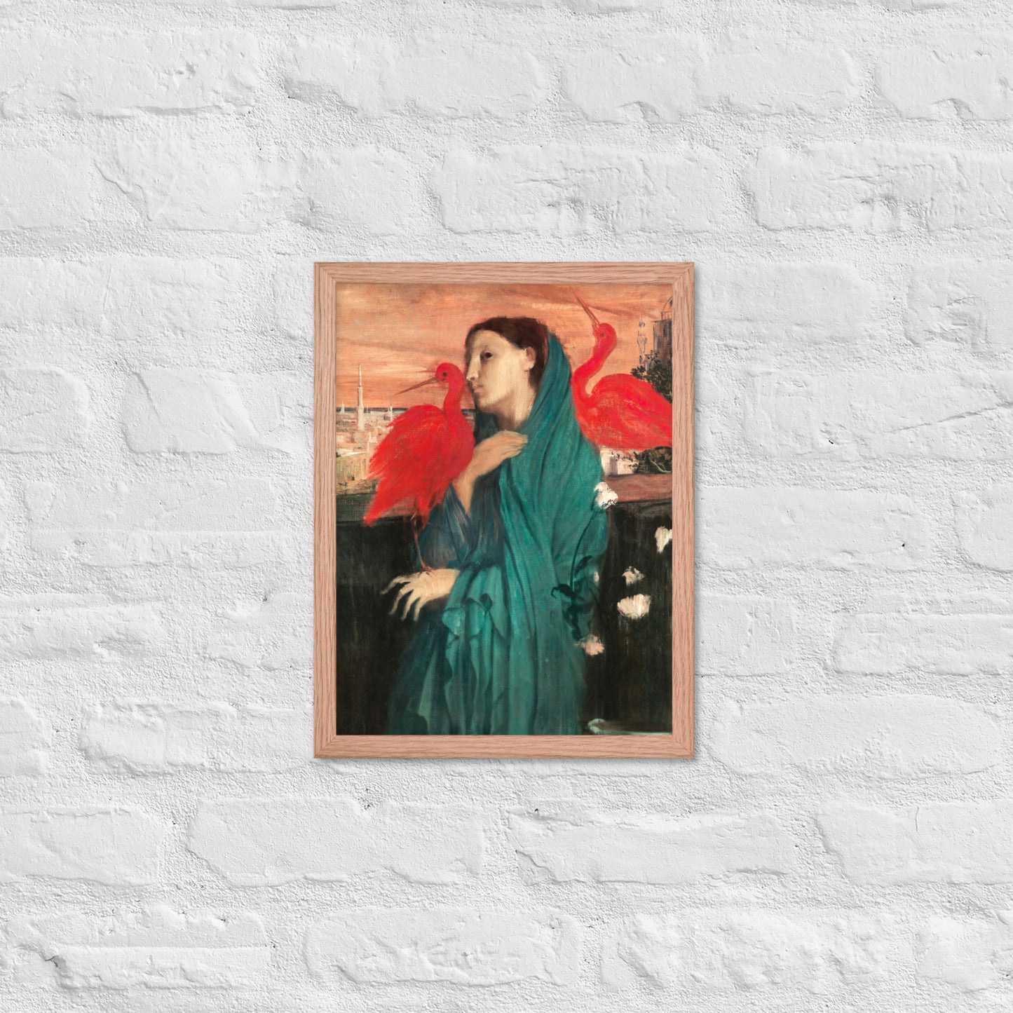 Young Woman with Ibis by Edgar Degas