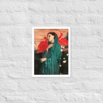 Young Woman with Ibis by Edgar Degas