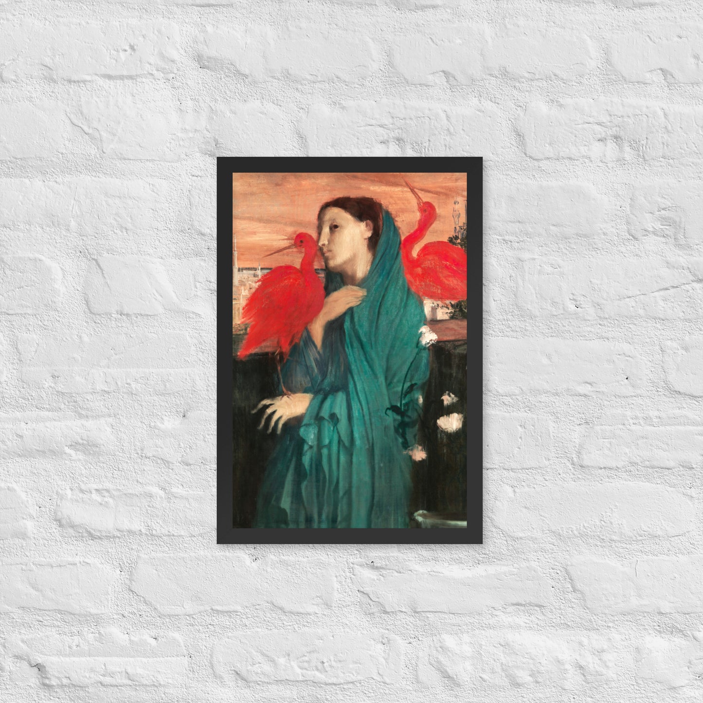 Young Woman with Ibis by Edgar Degas