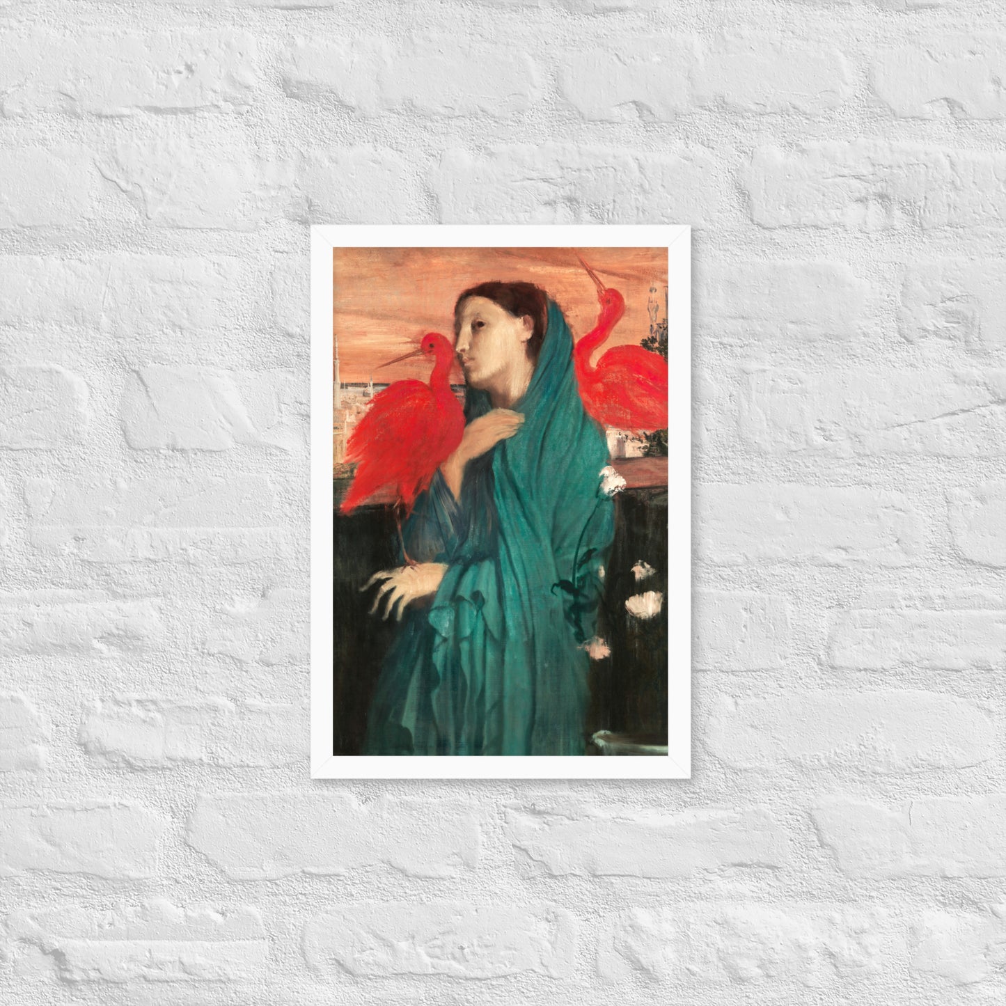 Young Woman with Ibis by Edgar Degas